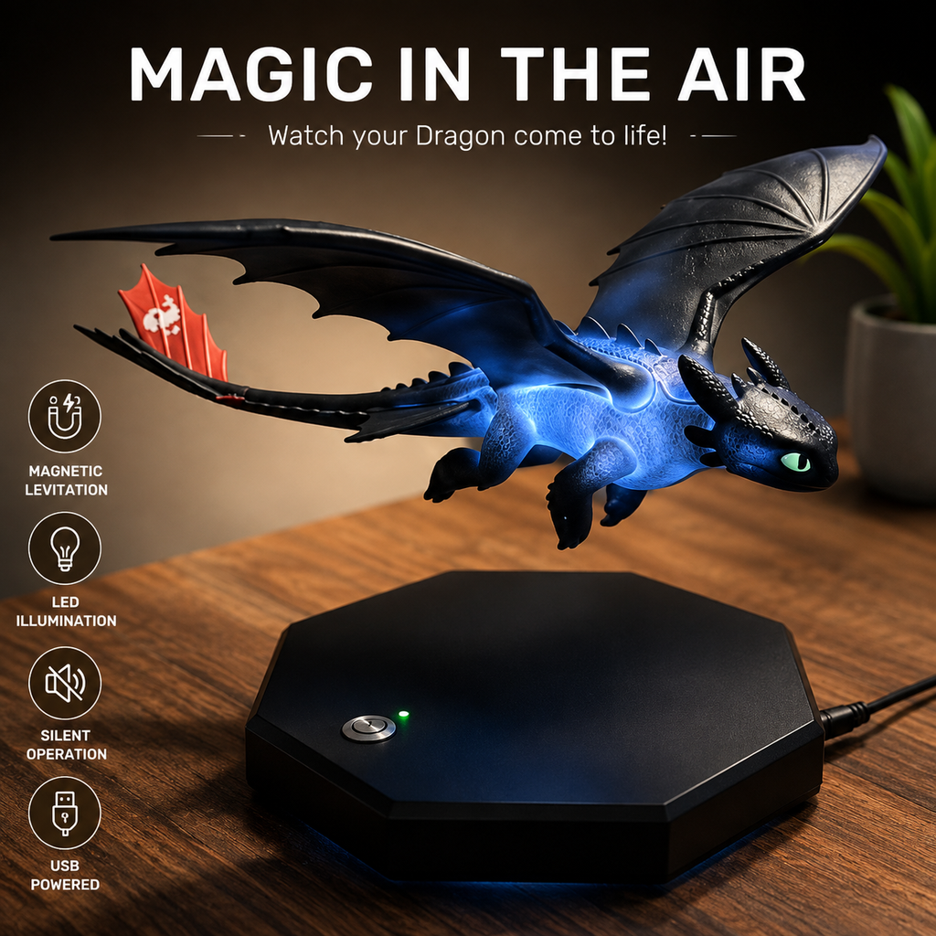 Magnetic Levitation Dragon™ – Floating Mystic Dragon
